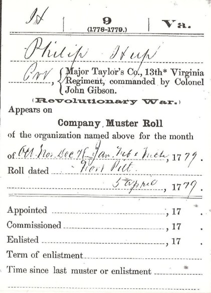 Fort Pitt Service - Philip Hupp